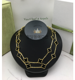 반클리프 롱 네크리스 목걸이 (V-gold소재)