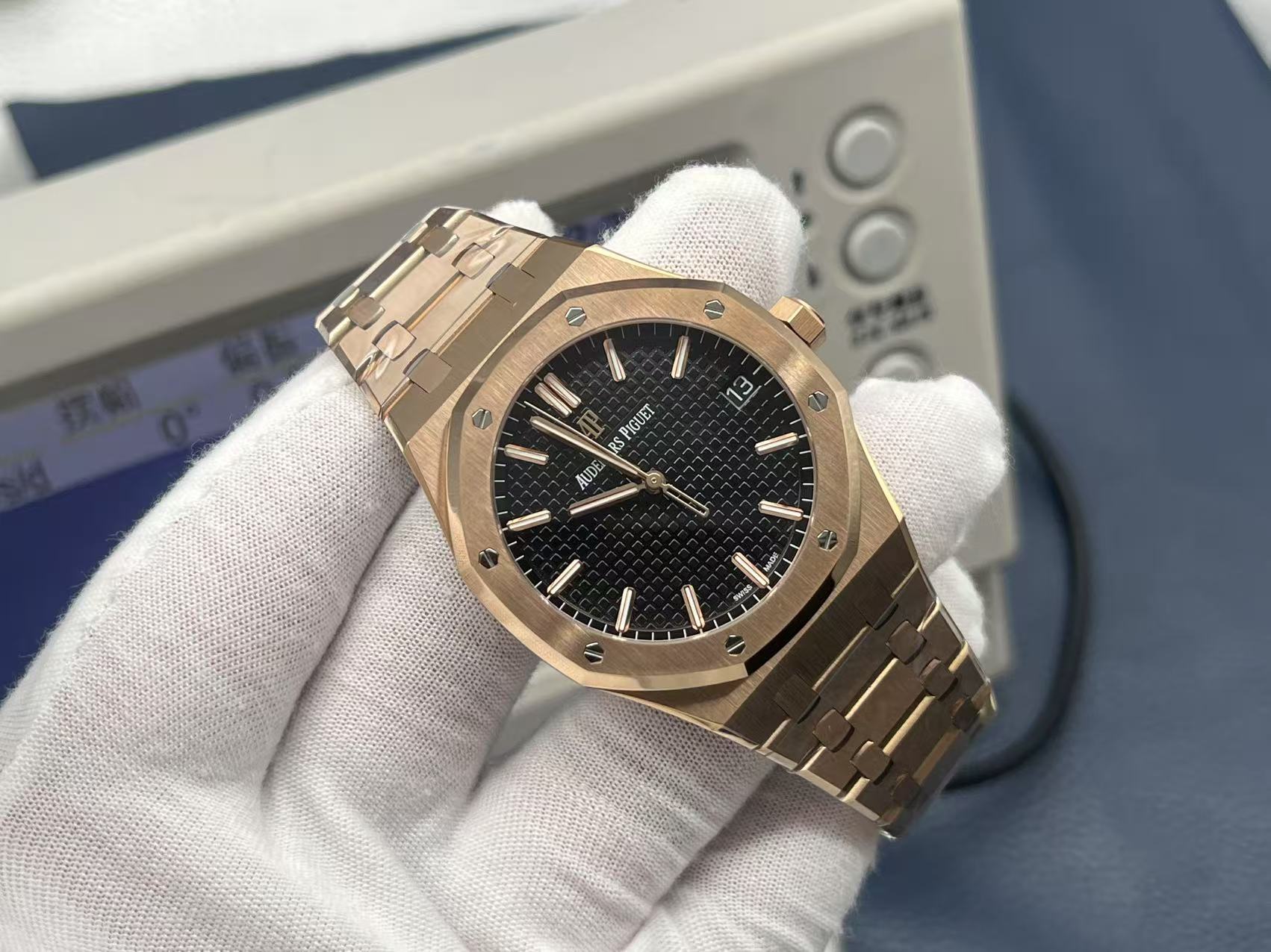 오데마피게 로얄오크 15500 로즈골드