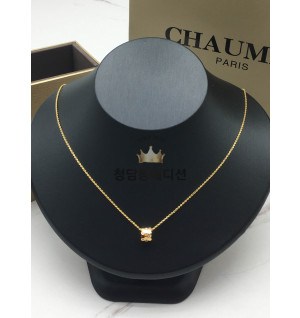 쇼메 비 마이 러브 목걸이 (3COLOR) (V-gold소재) (스몰 사이즈)