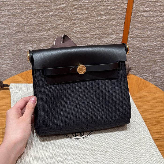 에르메스 미니 에르백 올수공 (컬러 누아(블랙))