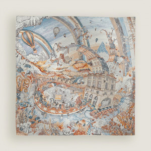 에르메스 까레 90 실크 스카프