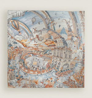 에르메스 까레 90 실크 스카프