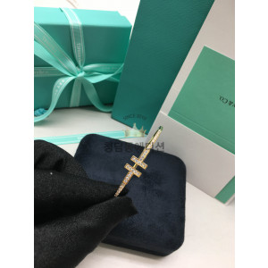 티파니 T와이어 팔찌 풀다이아 브레이슬릿 (3COLOR)