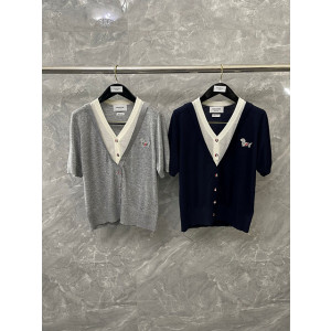 [대리석집] 톰브라운 니트 반팔 티셔츠