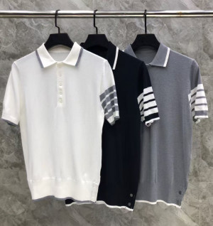 [대리석집] 톰브라운 니트 반팔 티셔츠 (남성용)