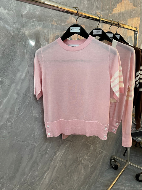 [대리석집] 톰브라운 니트 반팔 티셔츠