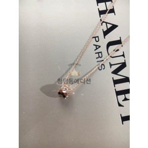 쇼메 비 마이 러브 목걸이 스몰 플레인 (컬러 로즈골드, 화이트골드)