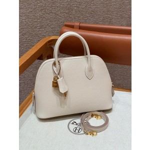 에르메스 볼리드 25 울수공 앱송 레더 (컬러 끄레)