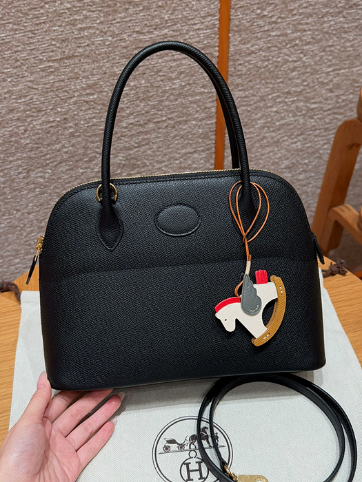 에르메스 볼리드 27 울수공 (컬러 누아)