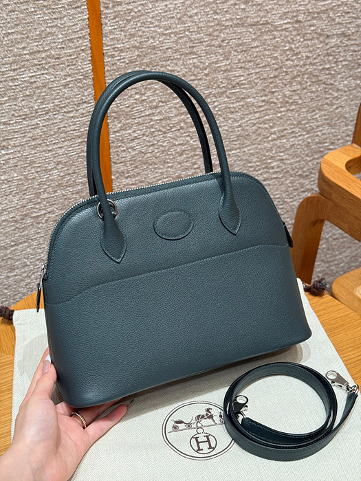 에르메스 볼리드 27 울수공 (컬러 베르 그리)