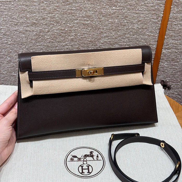 에르메스 켈리 엘란 올수공 (컬러 쇼콜라)