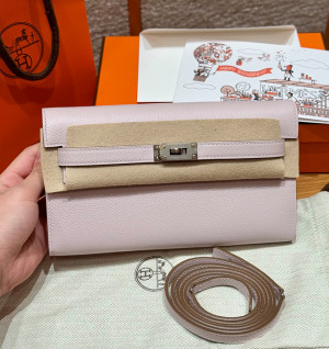 에르메스 켈리 투 고 미니백 앱송 (컬러 모브 팔 은장)