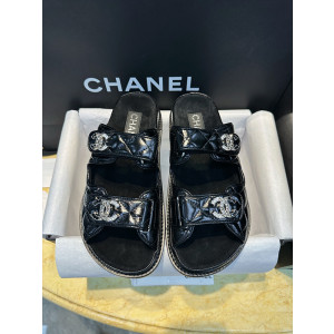 샤넬 25P 벨크로 뮬