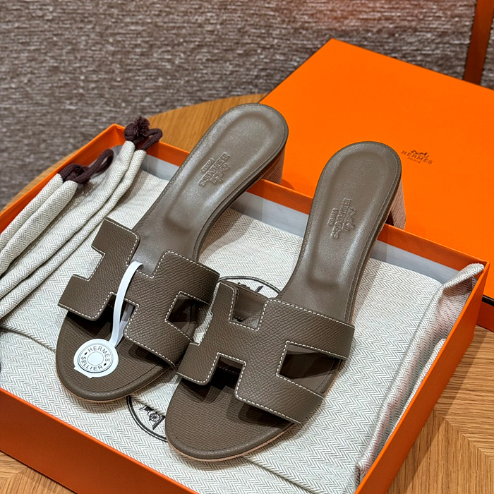 에르메스 오아시스 샌들 앱송 (컬러 에토프) (handmade ver.)