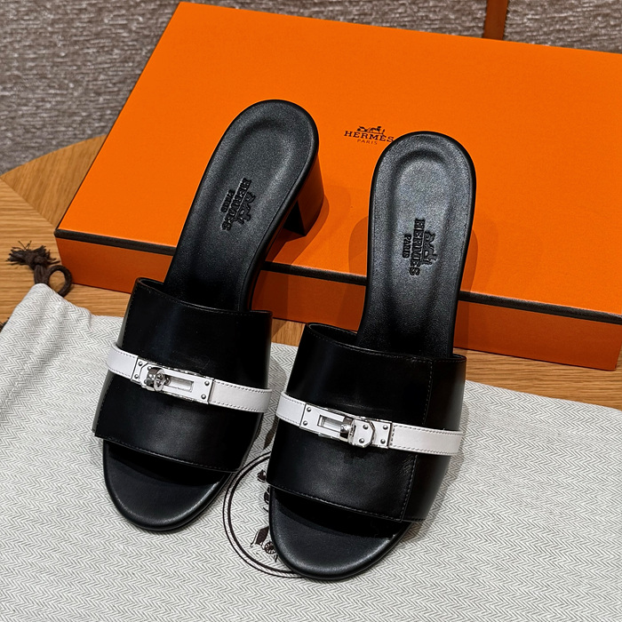 에르메스 지지50 샌들 (컬러 누아) (handmade ver.)