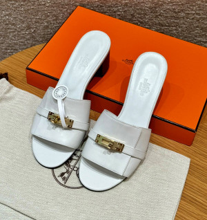 에르메스 지지50 샌들 (컬러 블랑) (handmade ver.)