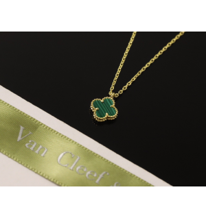 반클리프 앤 아펠 알함브라 목걸이 (스위트) (줄컬러 옐로우골드) (V-gold소재)