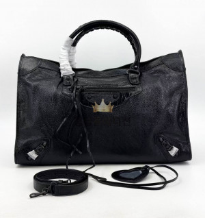 발렌시아가 르 시티 라지 백 블랙 (올블랙)