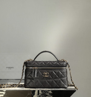 샤넬 롱 베니티 탑핸들 AP4407