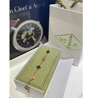 반클리프 알함브라 팔찌 (V-gold소재)