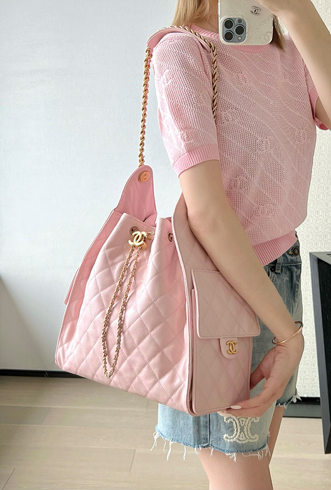 샤넬 25C 크루즈 뉴 호보백 미디움 (25백)