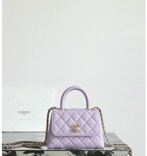 샤넬 코코핸들 마이크로 라이트골드