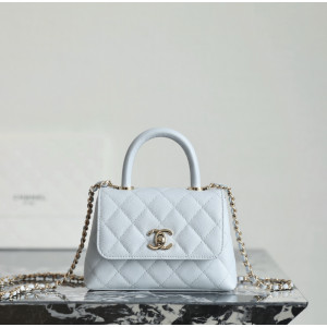 샤넬 코코핸들 마이크로 라이트골드