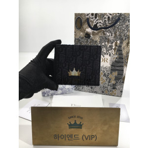 디올 오블리크 컴팩트 남자 반지갑