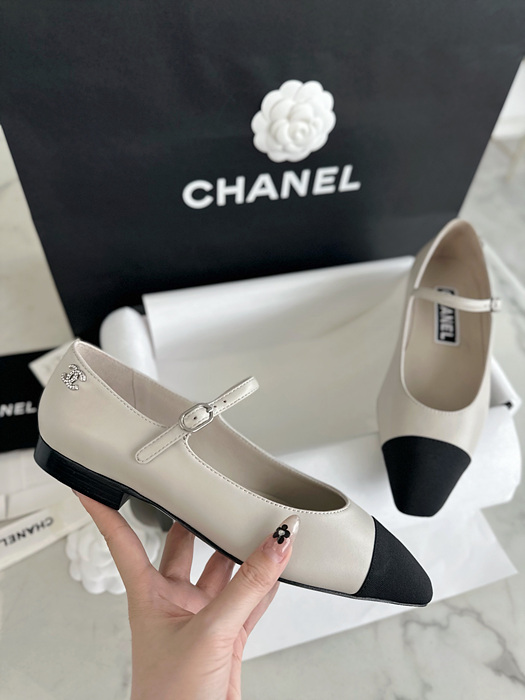 샤넬 메리제인 발레리나 플랫