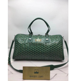 고야드 크로아지에 보스턴백 45cm/50cm (컬러 그린)