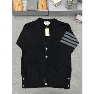 톰브라운 4선 5버튼 초극세 울 가디건