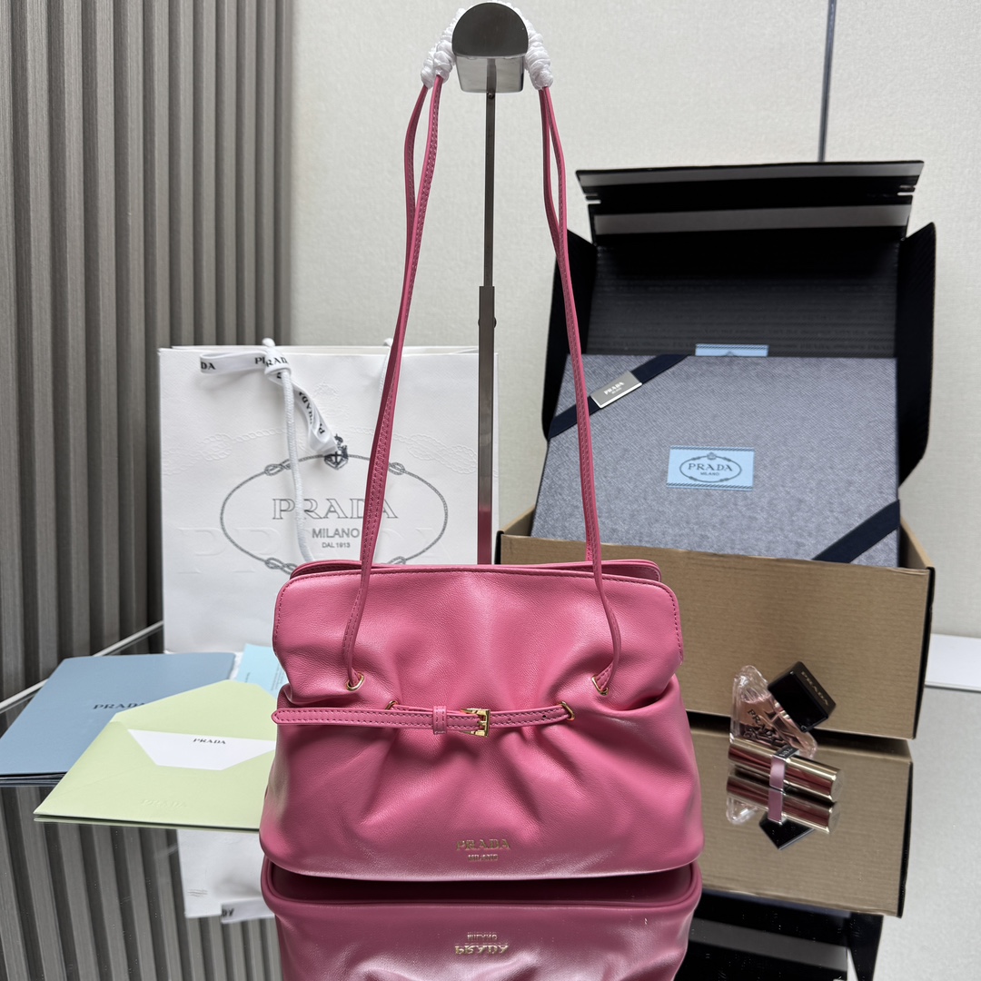 프라다 다다 스몰 나파 가죽 핸드백