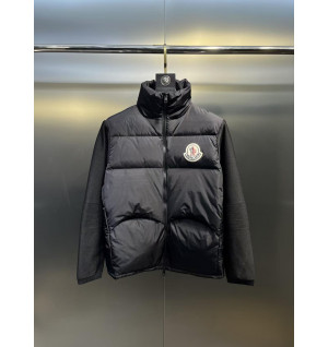 몽클레어 남성 트리콧 니트 패딩 가디건