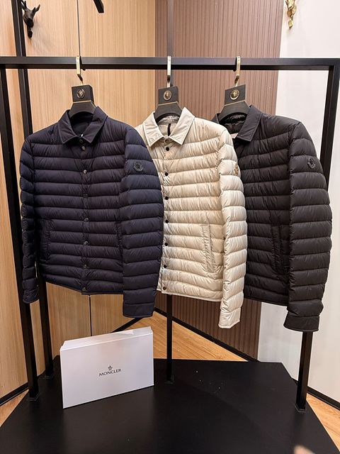 몽클레어 부르동 남성 경량패딩 (컬러 블랙,네이비,아이보리)
