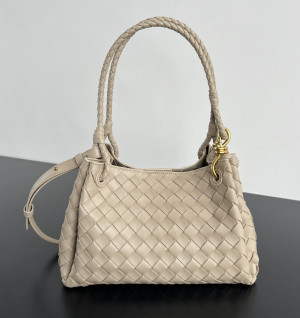 보테가베네타 파라슈트 미디움 숄더백  (컬러 베이지)