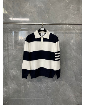 톰브라운 스트라이프 카라 니트 (남성용)