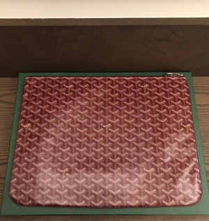 고야드 세나 클러치 MM /GM (컬러 버건디)