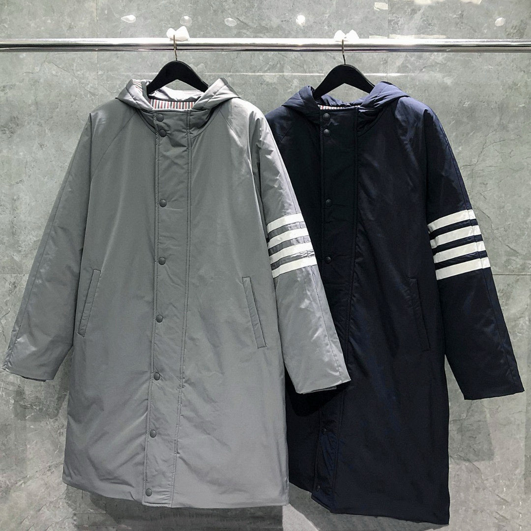 톰브라운 롱패딩 (남성용) (컬러 그레이, 네이비)