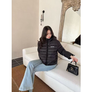 미우미우 후드 다운 자켓 (컬러 블랙, 브라운)