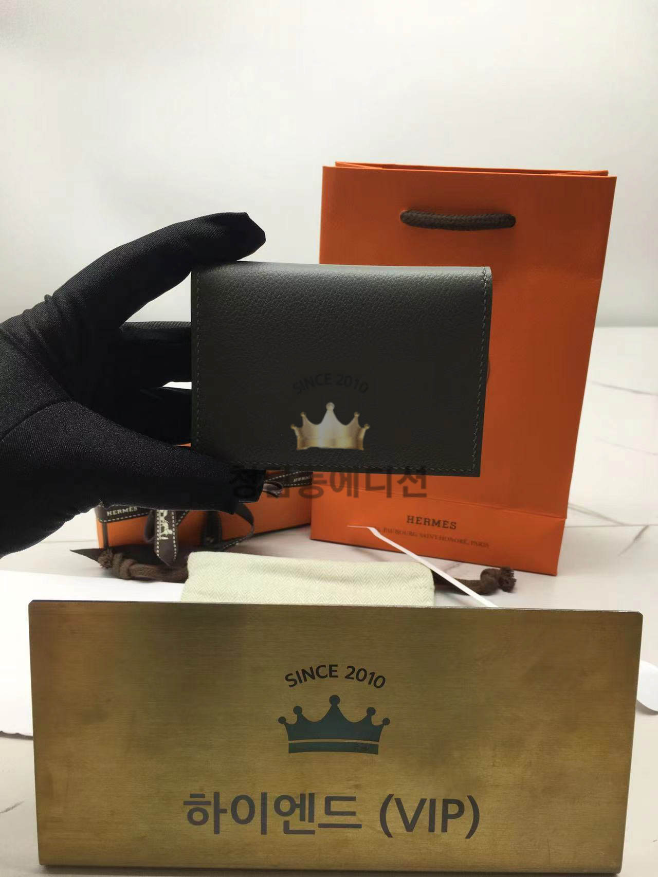 에르메스 MC2 유클리드 남성 카드지갑 앱송 에버컬러&그리메이어 (올수공)