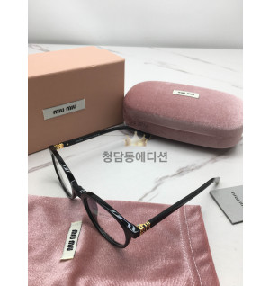 미우미우 안경 VMU 02W (컬러 블랙)