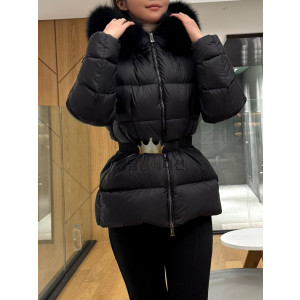 몽클레어 극소량 상품 보에드 패딩 (100% 폭스퍼)