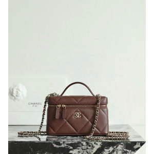 샤넬 25K 빅 퀼팅 탑핸들 베니티 체인백