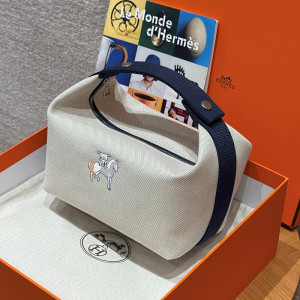 에르메스 브리드어브랙 파우치 GM