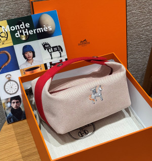 에르메스 브리드어브랙 파우치 PM