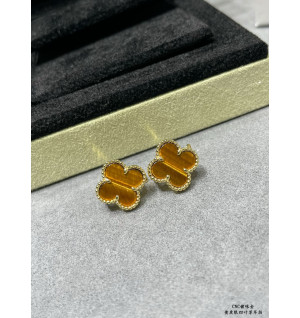 반클 알함브라 빈티지 이어링 귀걸이 (컬러 브라운)