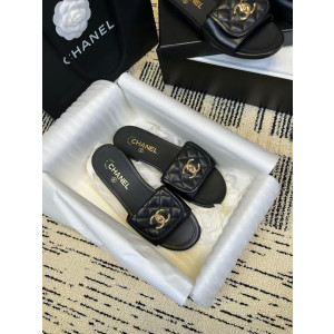 샤넬 턴락 뮬 샌들 G46119 (컬러 블랙)