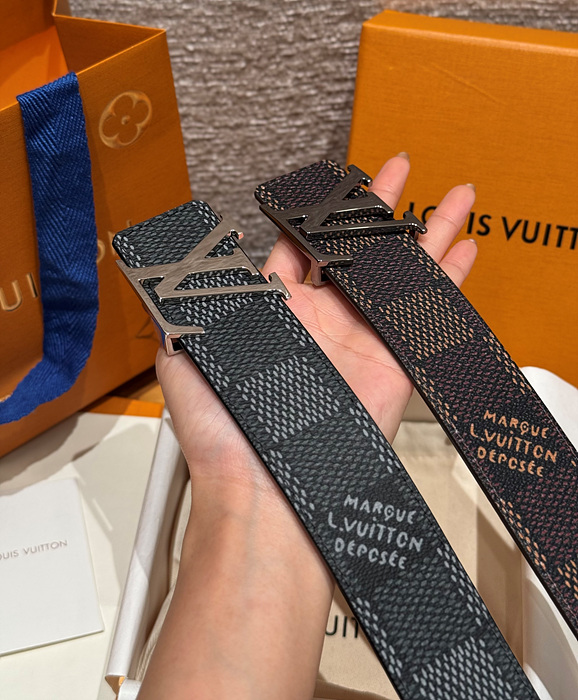 루이비통 벨트 40mm (컬러 블랙, 브라운)