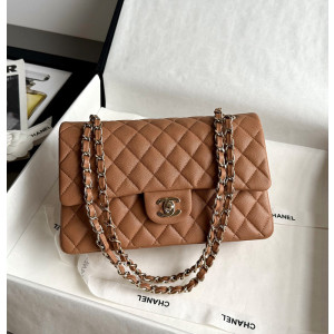 샤넬 클래식백 작은 캐비어스킨 미디움 25.5cm