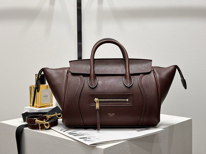 셀린느 스몰 뉴 러기지백 124213 (컬러 딥브라운)